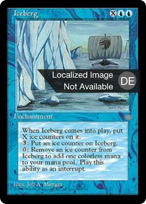 Magic: The Gathering - Eisberg - Ice Age