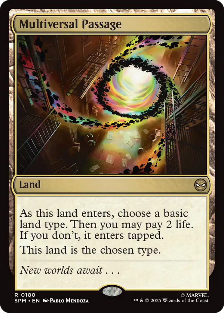 Magic: The Gathering - Multiversal Passage Foil - Marvel's Spider-Man