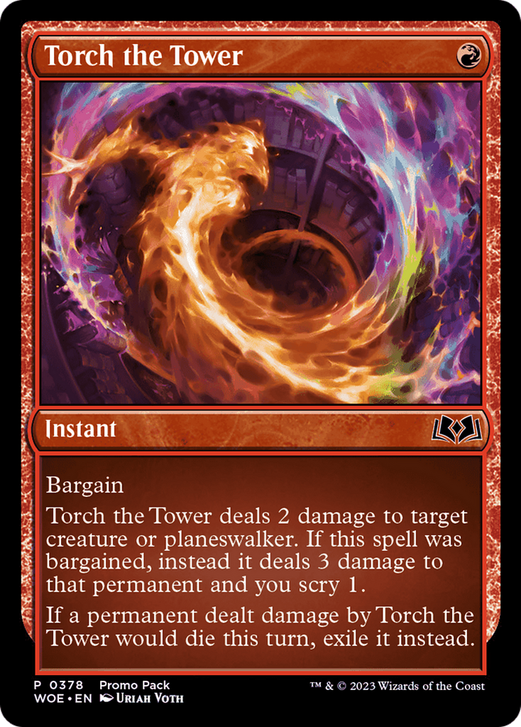 Magic: The Gathering - Torch the Tower - Wilds of Eldraine