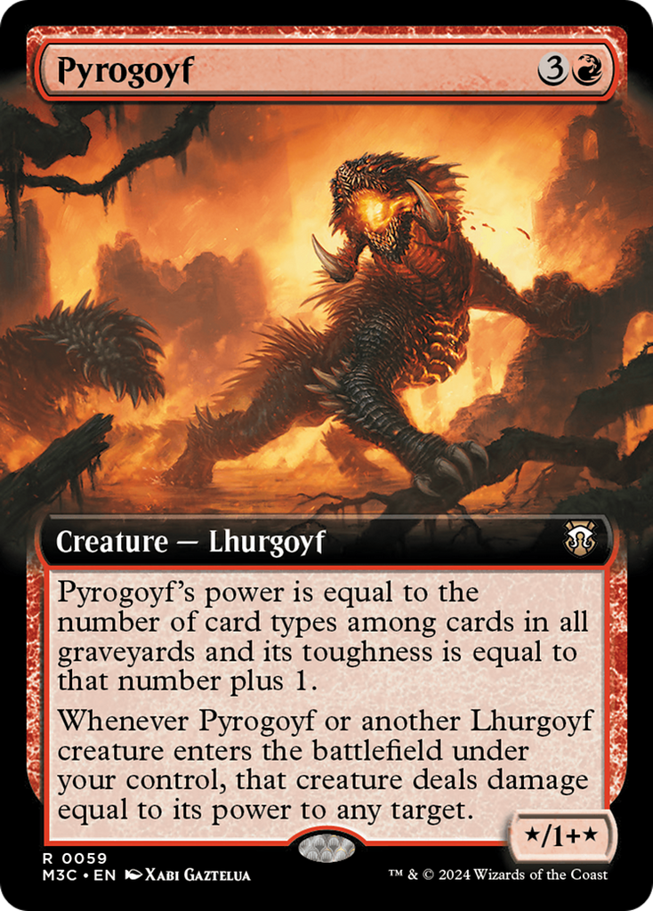 Magic: The Gathering - Pyrogoyf - Modern Horizons 3 Commander