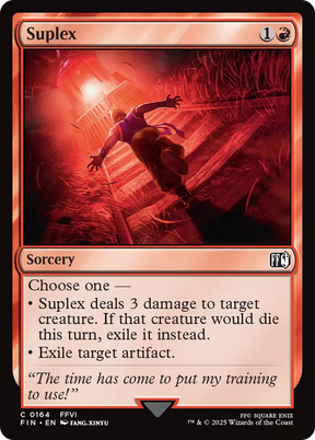 Magic: The Gathering - Suplex Foil - Final Fantasy