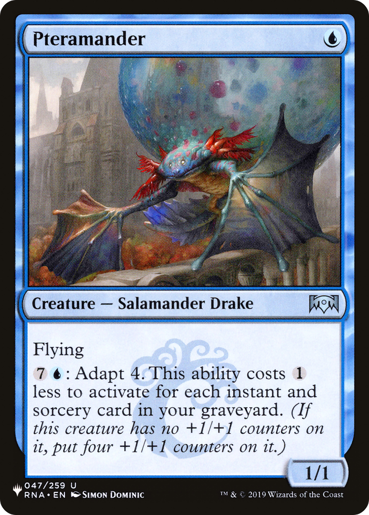 Magic: The Gathering - Pteramander - The List