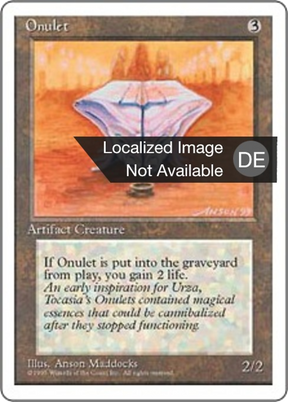 Magic: The Gathering - Opfertisch - Fourth Edition