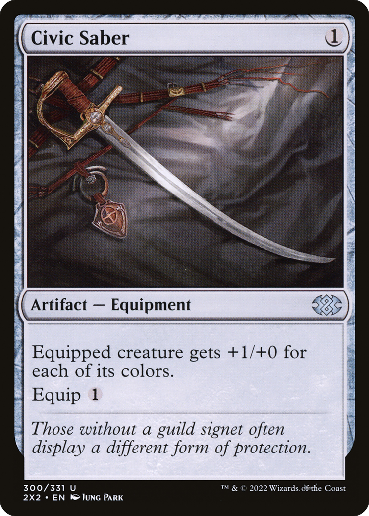 Magic: The Gathering - Civic Saber - Double Masters 2022