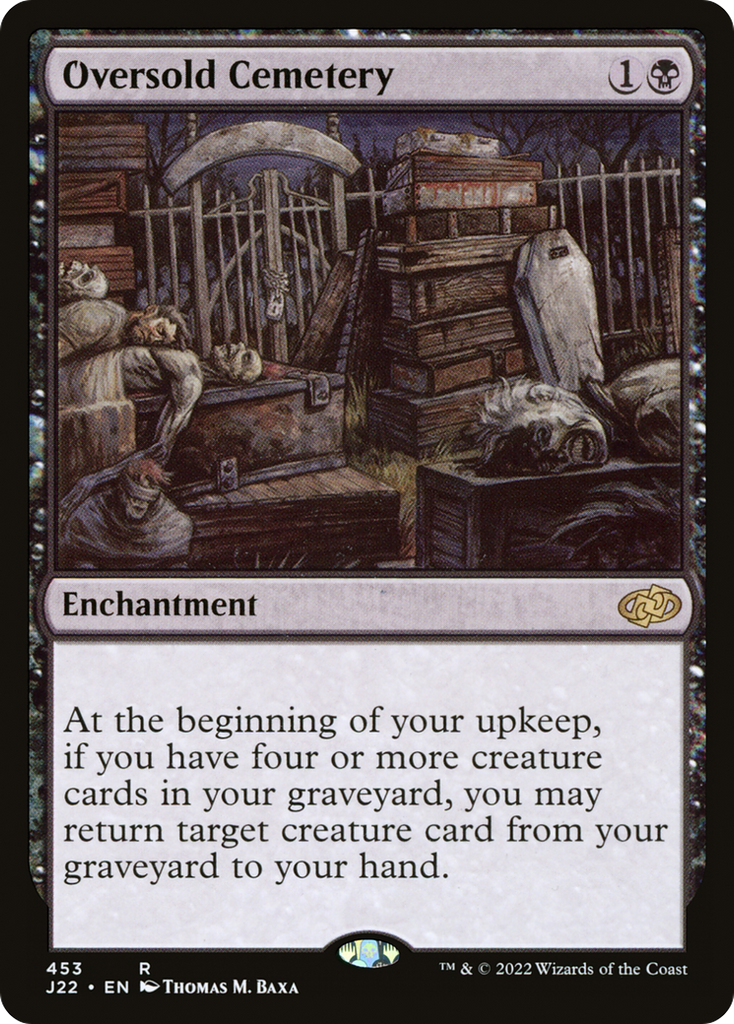 Magic: The Gathering - Oversold Cemetery - Jumpstart 2022