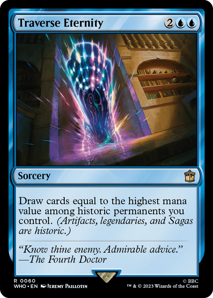 Magic: The Gathering - Traverse Eternity Foil - Doctor Who