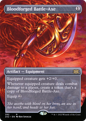 Magic: The Gathering - Bloodforged Battle-Axe - Double Masters 2022