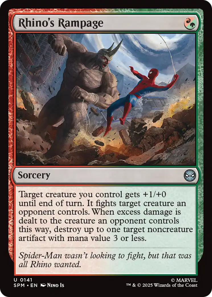 Magic: The Gathering - Rhino's Rampage - Marvel's Spider-Man