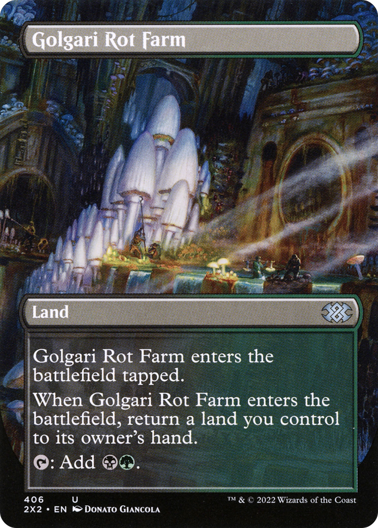 Magic: The Gathering - Golgari Rot Farm - Double Masters 2022
