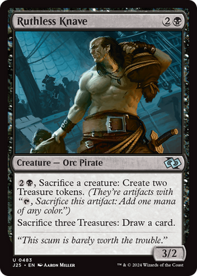 Magic: The Gathering - Ruthless Knave - Foundations Jumpstart