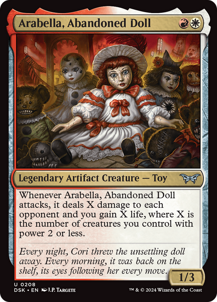 Magic: The Gathering - Arabella, Abandoned Doll - Duskmourn: House of Horror