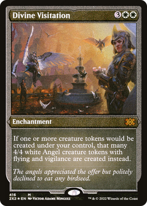 Magic: The Gathering - Divine Visitation Foil - Double Masters 2022