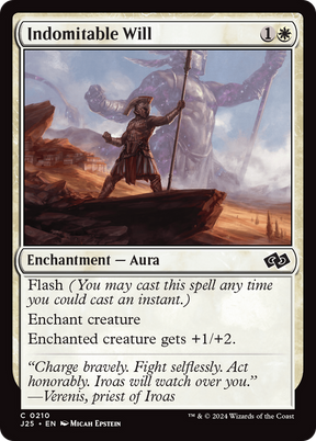 Magic: The Gathering - Indomitable Will - Foundations Jumpstart