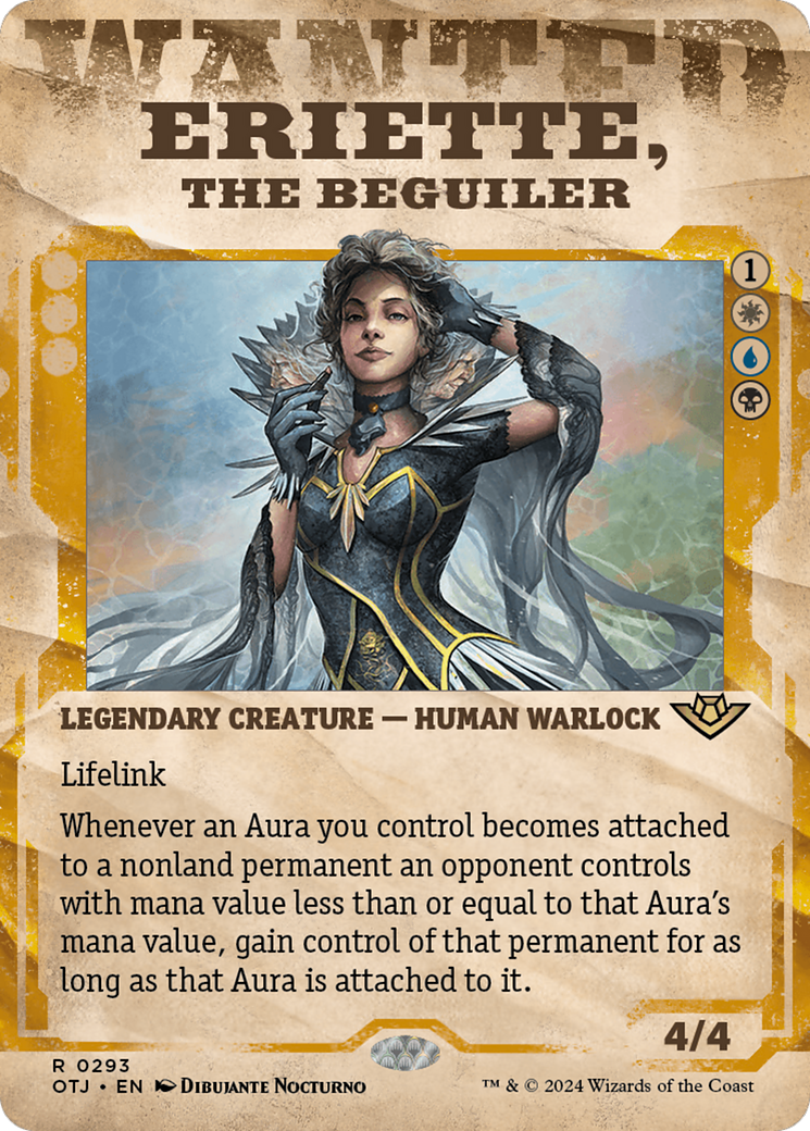 Magic: The Gathering - Eriette, the Beguiler Foil - Outlaws of Thunder Junction