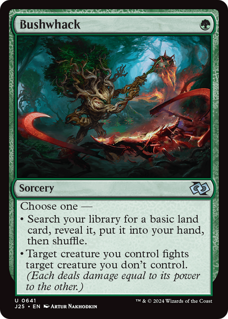 Magic: The Gathering - Bushwhack - Foundations Jumpstart