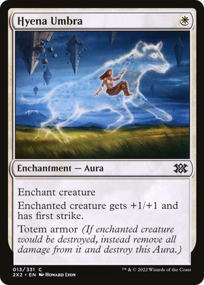 Magic: The Gathering - Hyena Umbra - Double Masters 2022