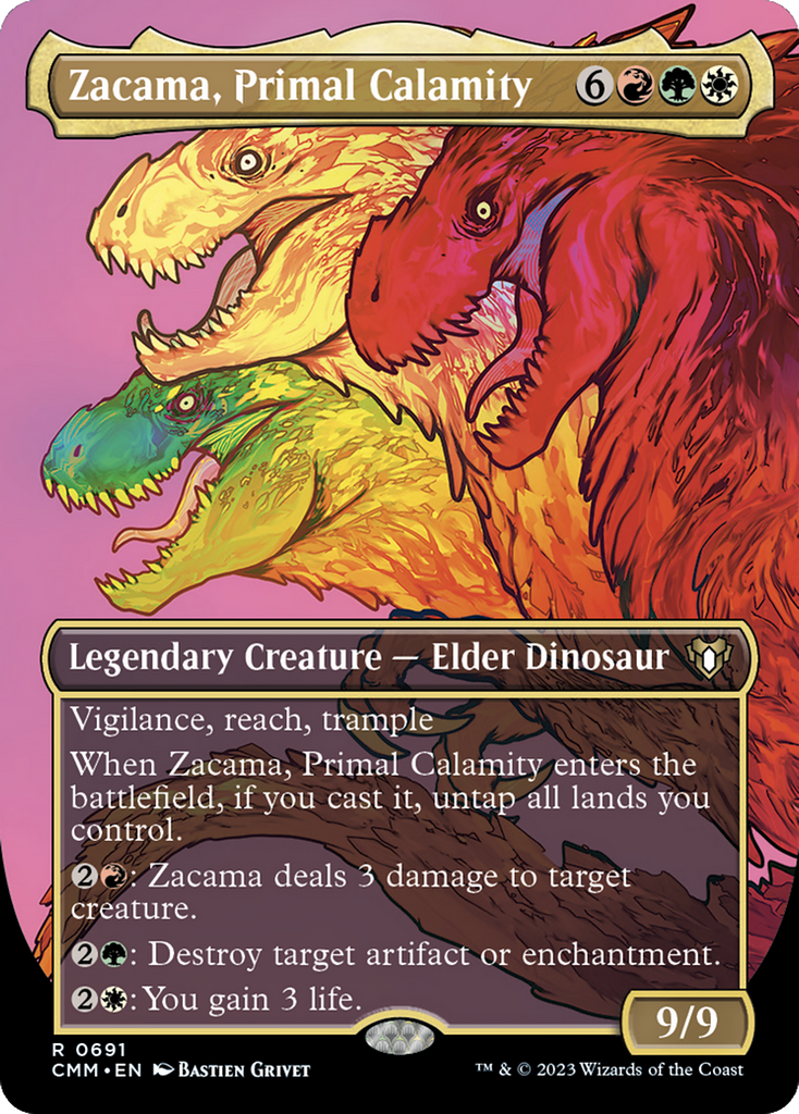 Magic: The Gathering - Zacama, Primal Calamity Foil - Commander Masters