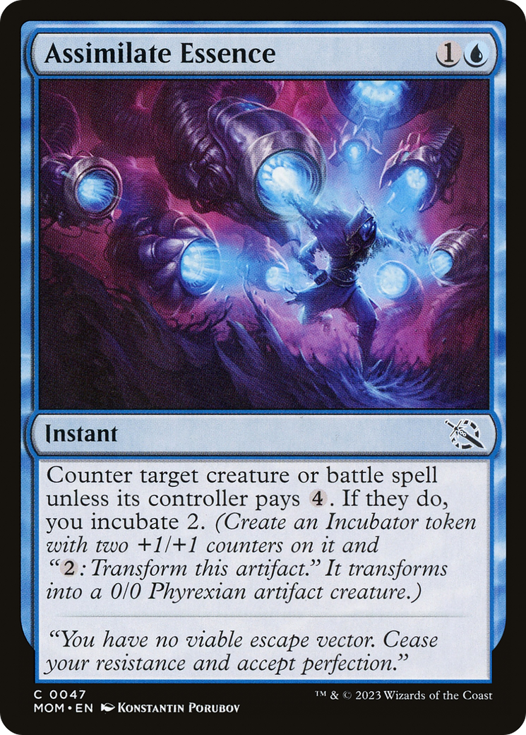 Magic: The Gathering - Assimilate Essence - March of the Machine