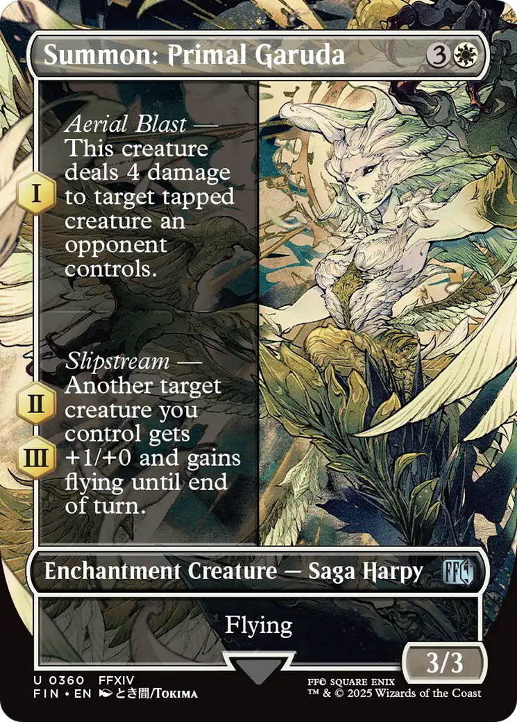 Magic: The Gathering - Summon: Primal Garuda Foil - Final Fantasy