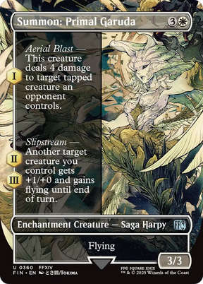 Magic: The Gathering - Summon: Primal Garuda - Final Fantasy