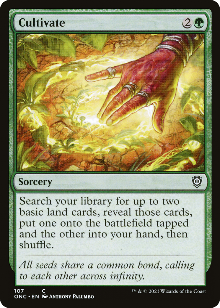 Magic: The Gathering - Cultivate - Phyrexia: All Will Be One Commander