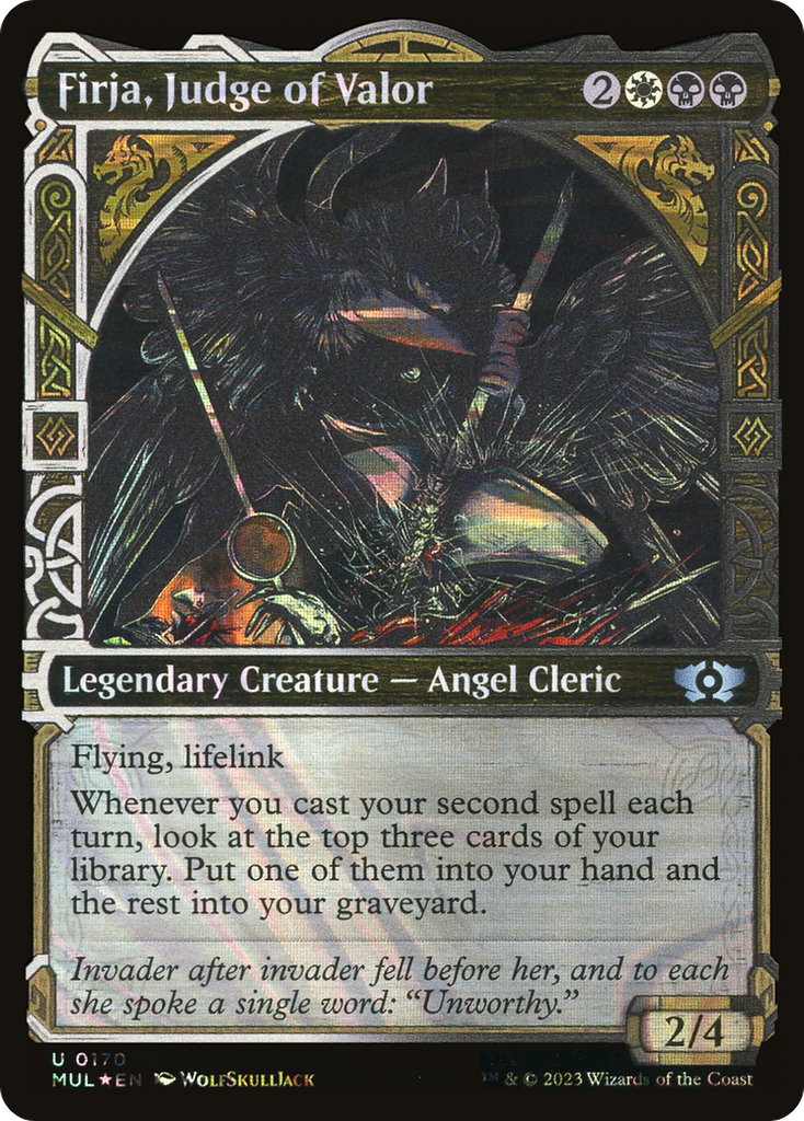 Magic: The Gathering - Firja, Judge of Valor Foil - Multiverse Legends