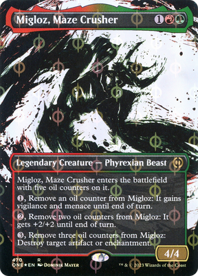 Magic: The Gathering - Migloz, Maze Crusher Foil - Phyrexia: All Will Be One