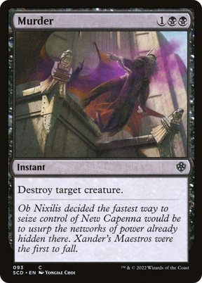 Magic: The Gathering - Murder - Starter Commander Decks