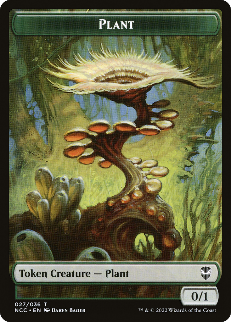 Magic: The Gathering - Plant Token - New Capenna Commander Tokens