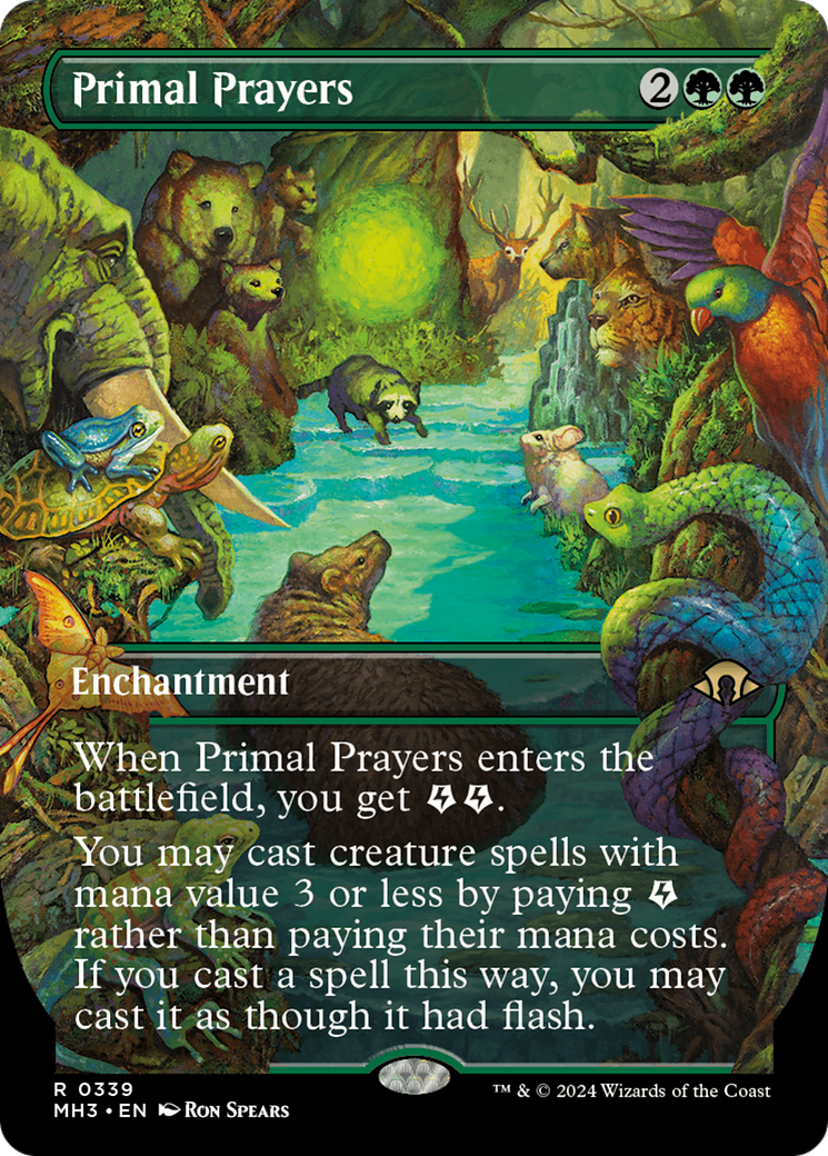 Magic: The Gathering - Primal Prayers Foil - Modern Horizons 3