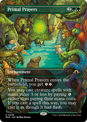 Magic: The Gathering - Primal Prayers Foil - Modern Horizons 3
