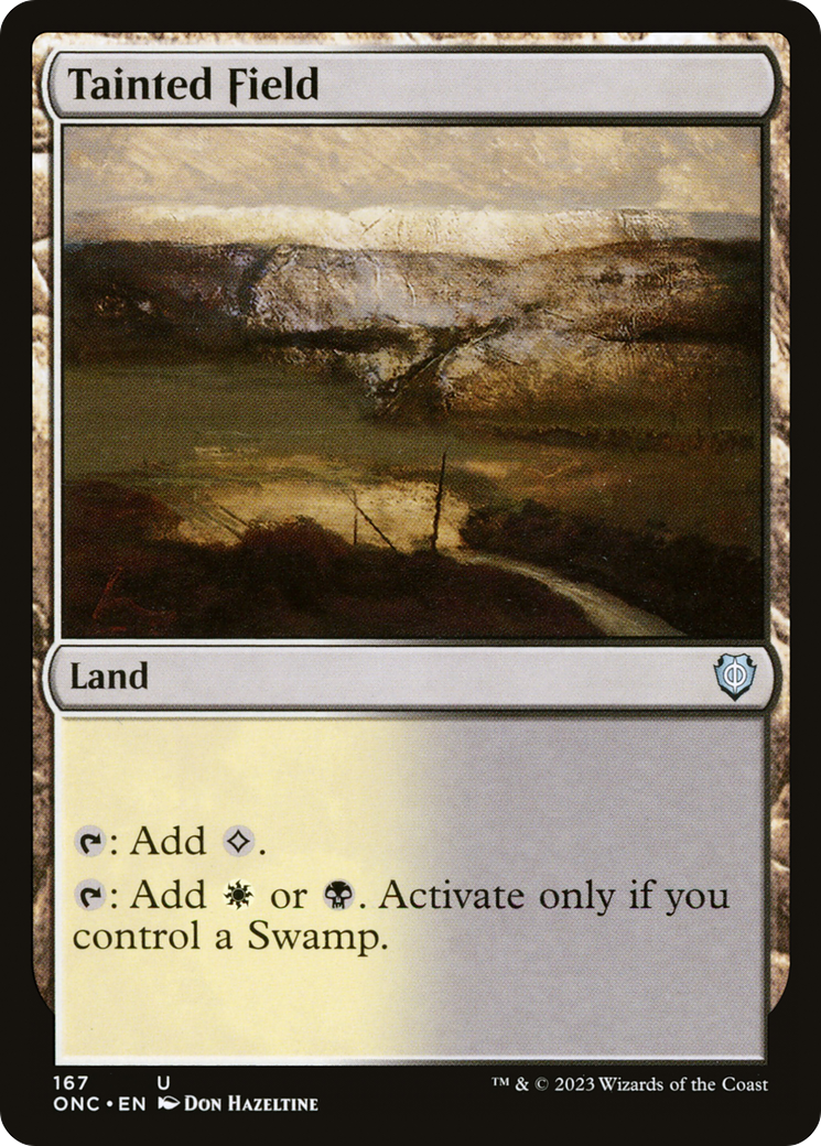 Magic: The Gathering - Tainted Field - Phyrexia: All Will Be One Commander