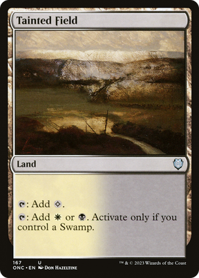 Magic: The Gathering - Tainted Field - Phyrexia: All Will Be One Commander