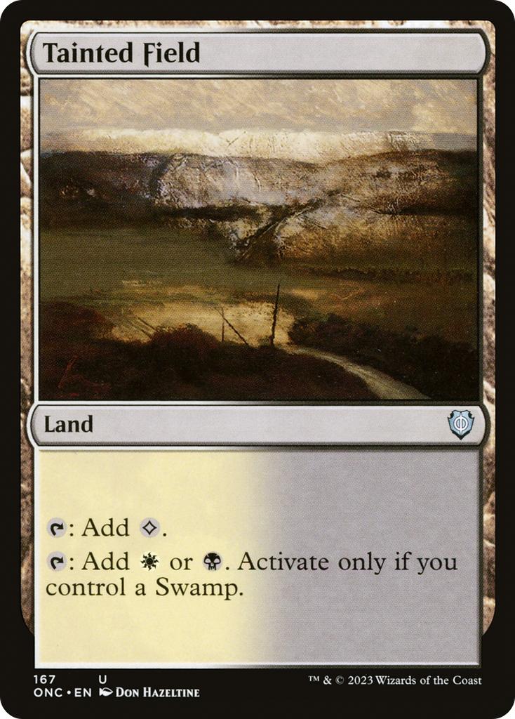 Magic: The Gathering - Tainted Field - Phyrexia: All Will Be One Commander