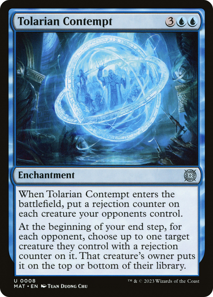 Magic: The Gathering - Tolarian Contempt Foil - March of the Machine: The Aftermath