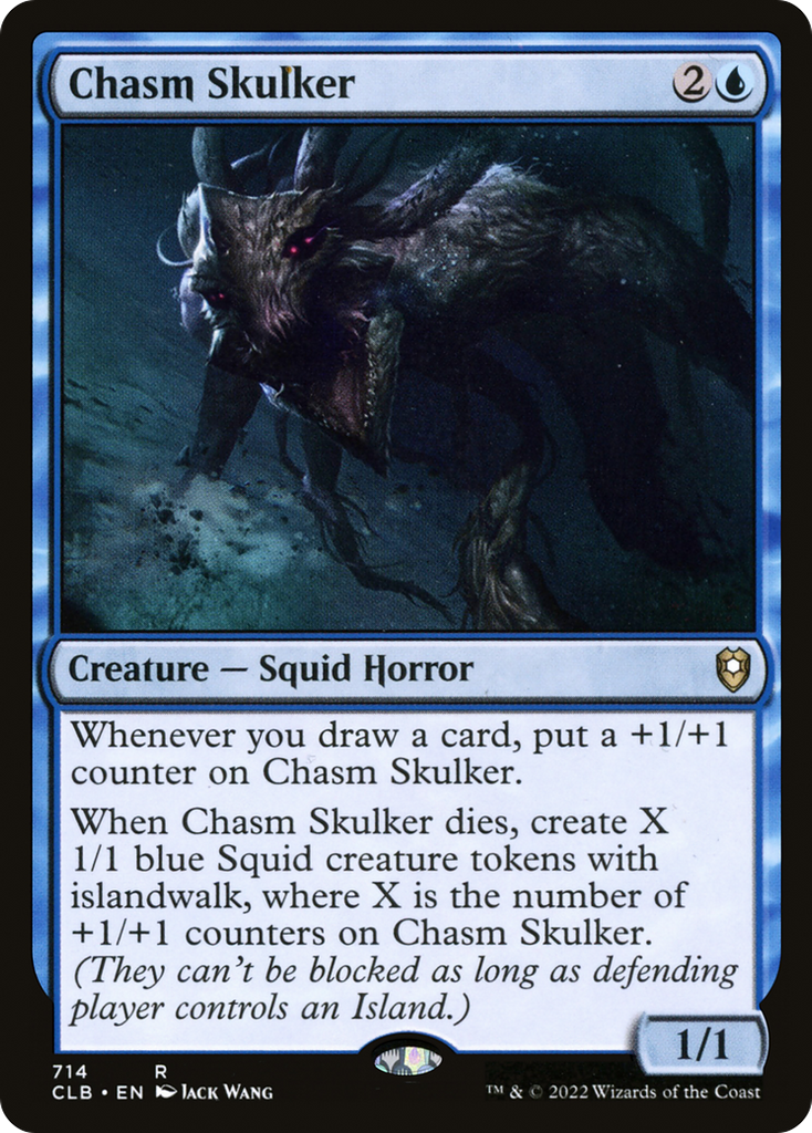 Magic: The Gathering - Chasm Skulker - Commander Legends: Battle for Baldur's Gate