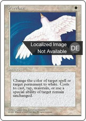 Magic: The Gathering - Reinheitsgewebe - Fourth Edition