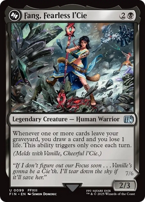 Magic: The Gathering - Fang, Fearless l'Cie - Final Fantasy