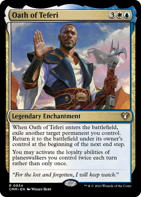 Magic: The Gathering - Oath of Teferi - Commander Masters