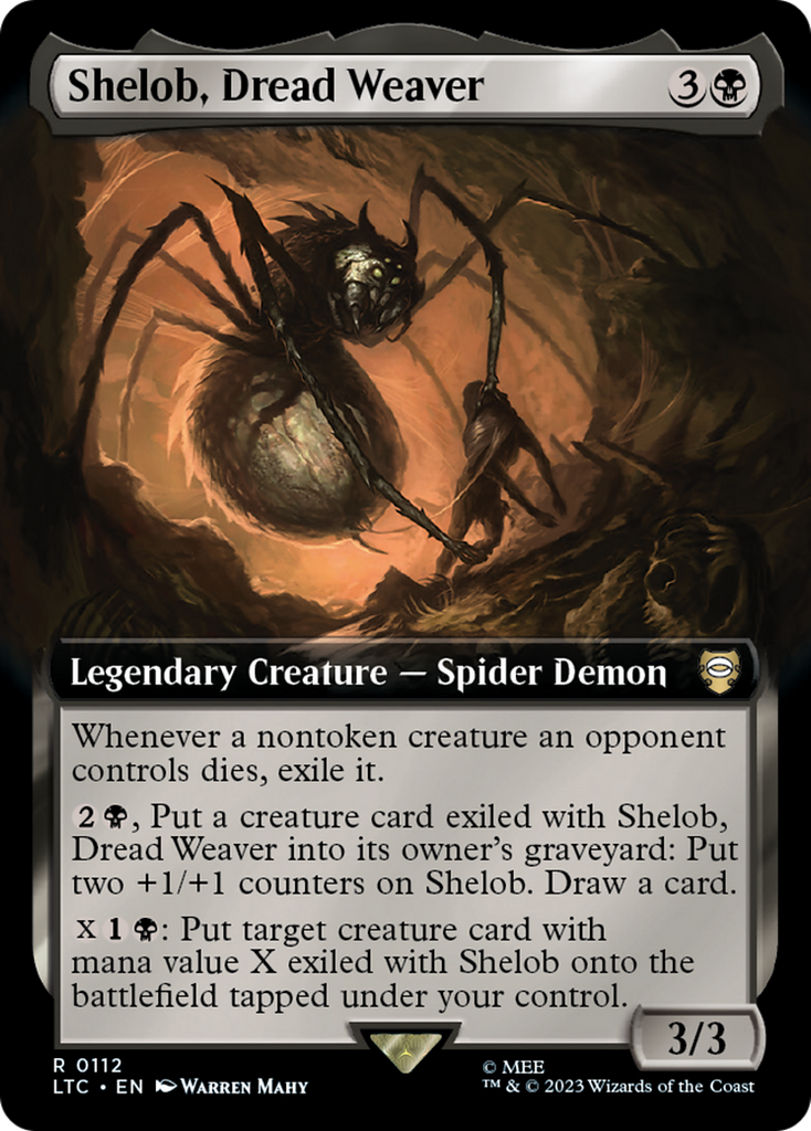 Magic: The Gathering - Shelob, Dread Weaver - Tales of Middle-earth Commander