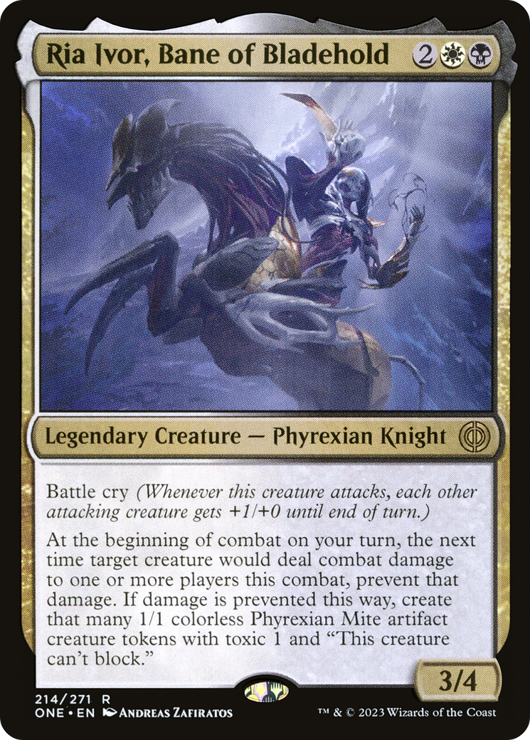 Magic: The Gathering - Ria Ivor, Bane of Bladehold Foil - Phyrexia: All Will Be One