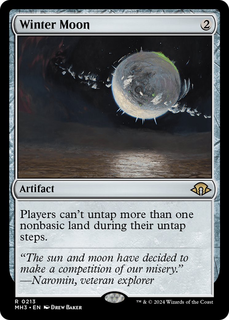 Magic: The Gathering - Winter Moon Foil - Modern Horizons 3