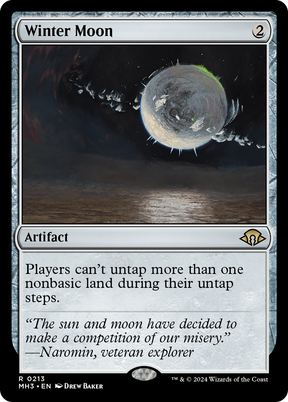 Magic: The Gathering - Winter Moon Foil - Modern Horizons 3