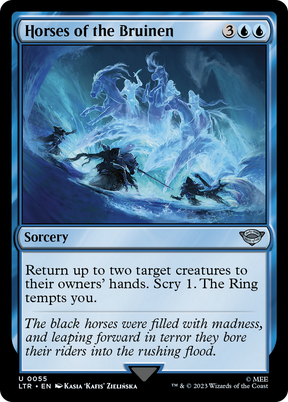 Magic: The Gathering - Horses of the Bruinen - The Lord of the Rings: Tales of Middle-earth