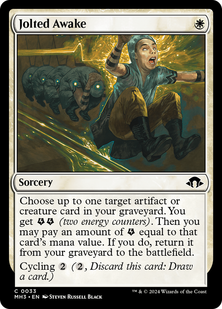 Magic: The Gathering - Jolted Awake Foil - Modern Horizons 3