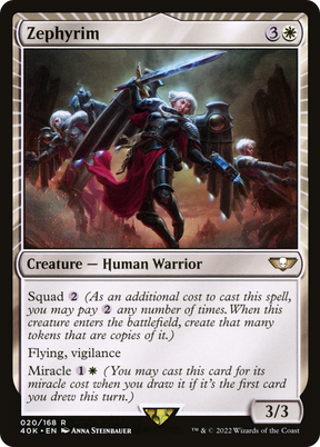 Magic: The Gathering - Zephyrim - Warhammer 40000 Commander
