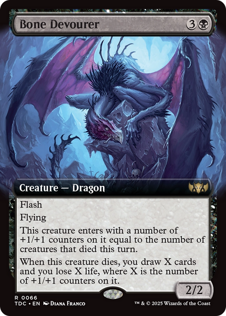 Magic: The Gathering - Bone Devourer - Tarkir: Dragonstorm Commander