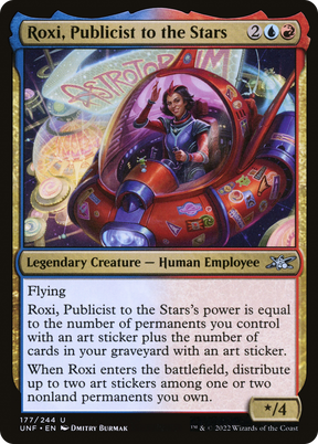 Magic: The Gathering - Roxi, Publicist to the Stars - Unfinity
