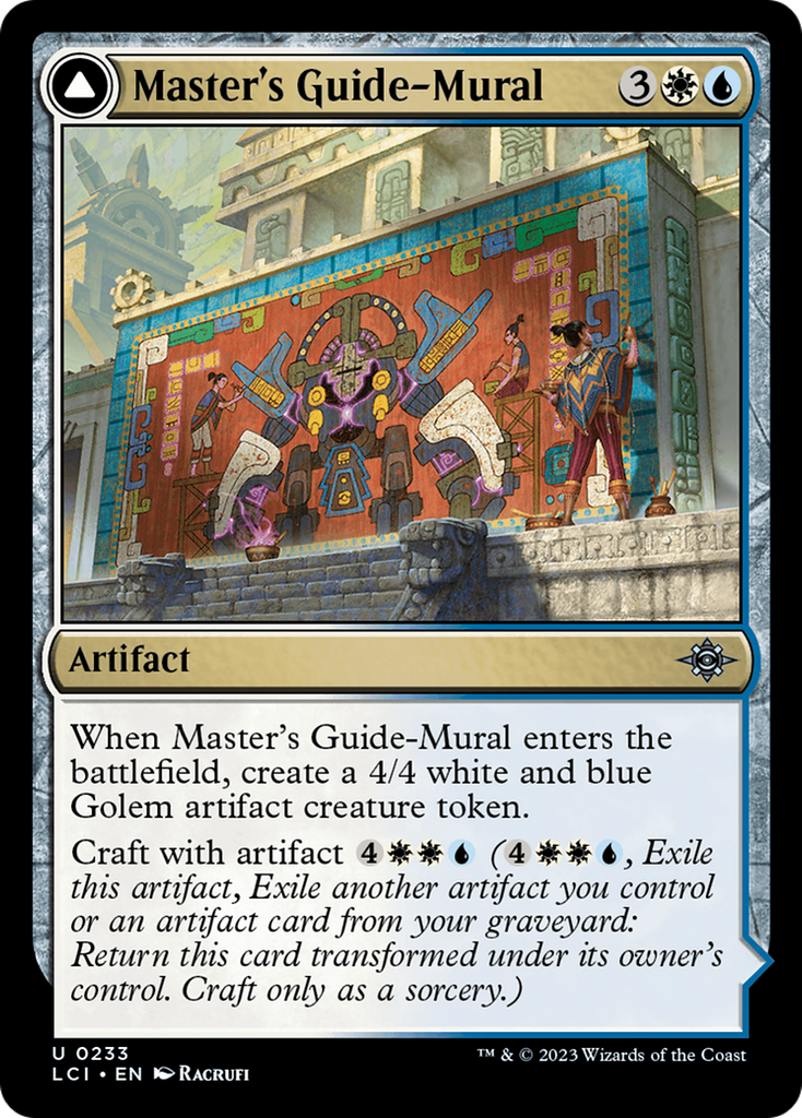 Magic: The Gathering - Master's Guide-Mural // Master's Manufactory - The Lost Caverns of Ixalan
