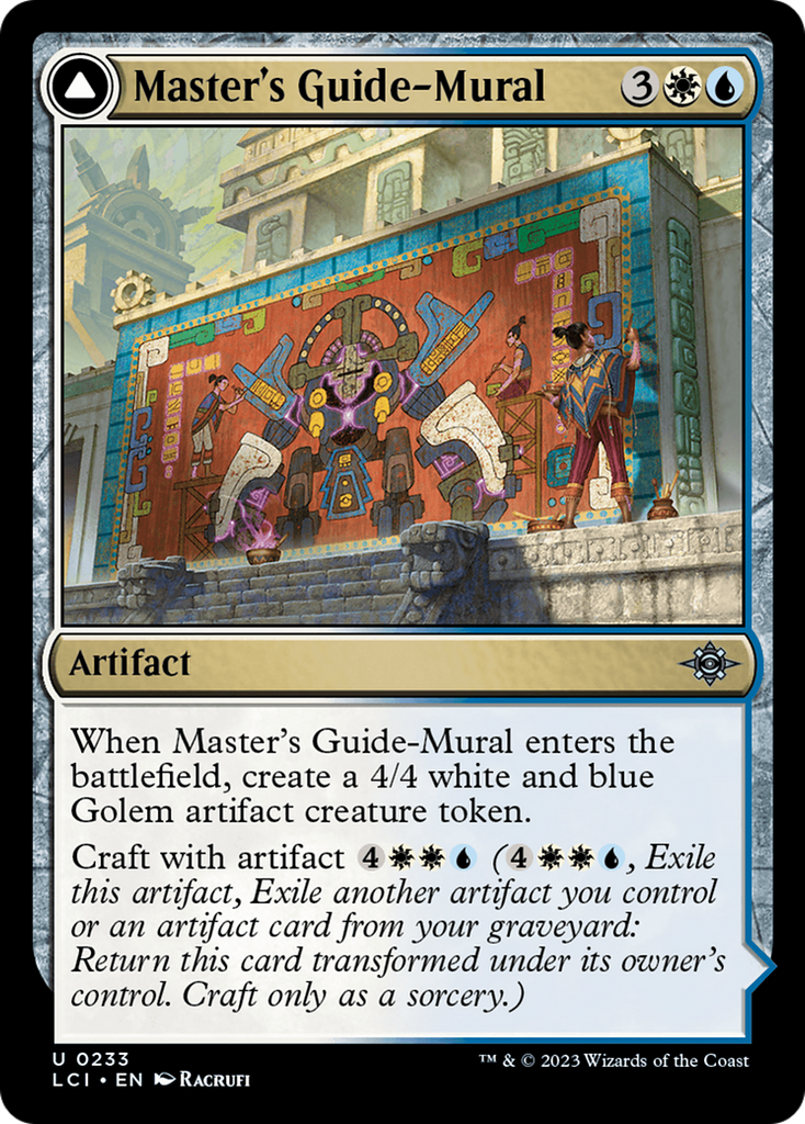 Magic: The Gathering - Master's Guide-Mural // Master's Manufactory Foil - The Lost Caverns of Ixalan